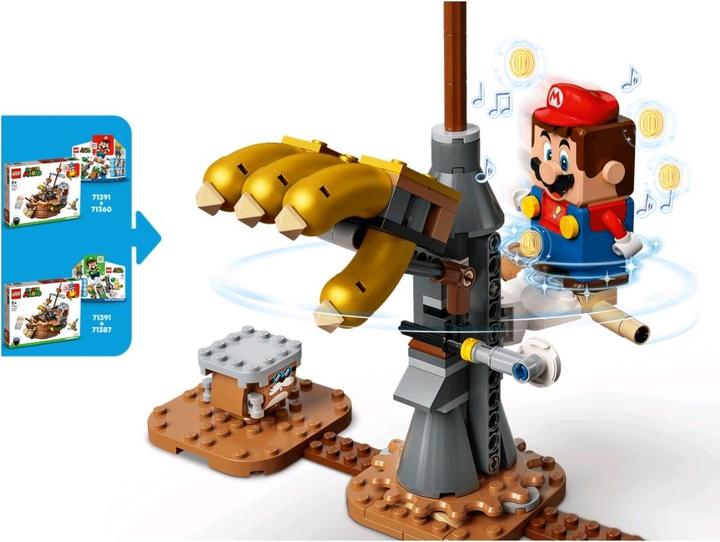 Produktbild LEGO Bowsers Luftschiff - Erweiterungsset (71391, LEGO Super Mario)