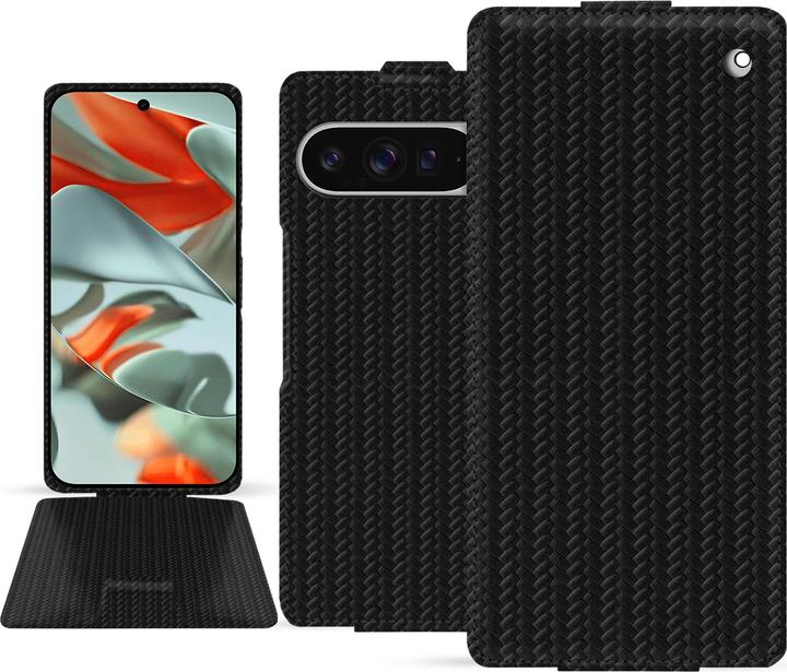 Actual product image Noreve Vertical leather shell (Google Pixel 9 Pro XL)