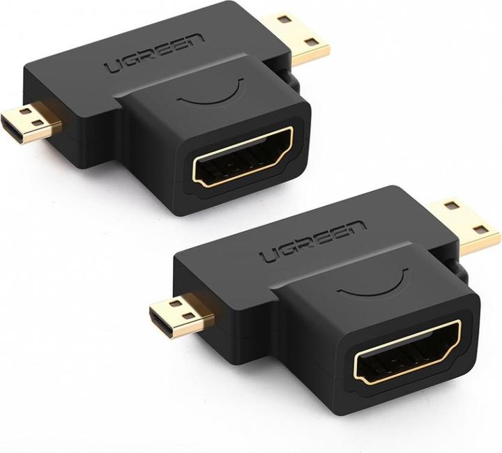 Produktbild Ugreen 2-in-1 HDMI auf Micro HDMI und Mini HDMI Adapter