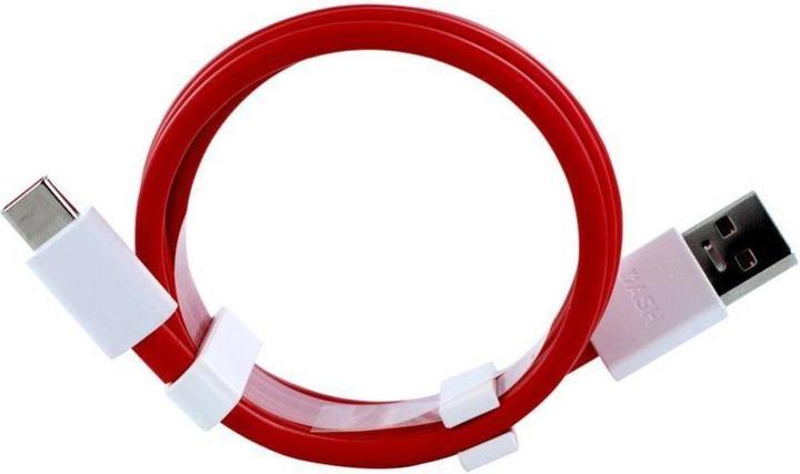Produktbild OnePlus Kabel original Kabel USB A auf Typ C 4A D301 1 m rot lose (1 m, USB 3.2 Gen 1)