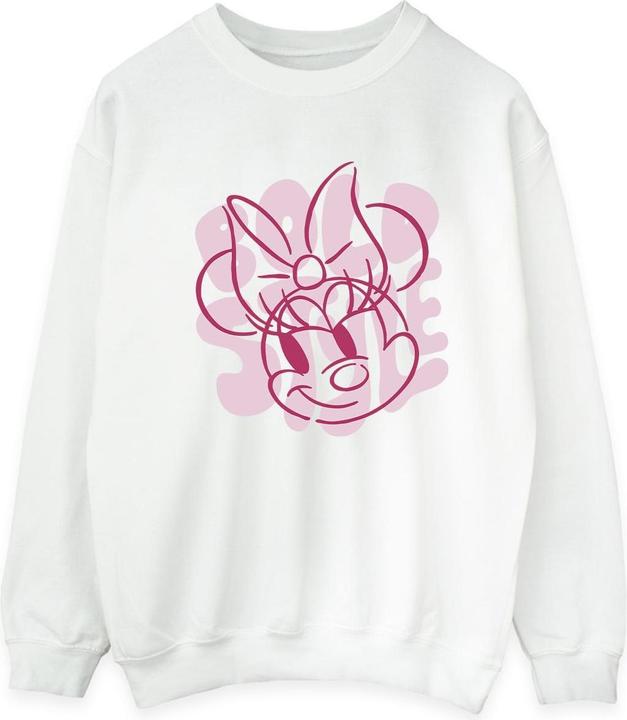 Disney Minnie Mouse Bold Style Sweatshirt (L)