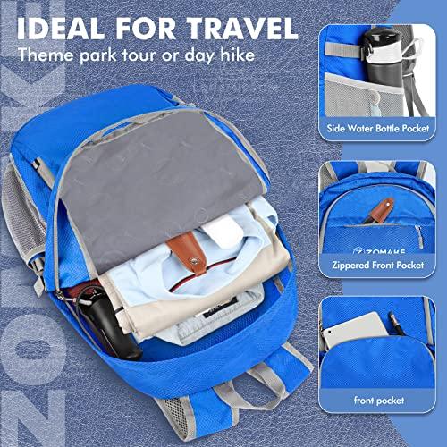 Produktbild Only-Bags.Store Leichter faltbarer Rucksack - Packbare Rucksäcke, kleine faltbare Rucksäcke Wanderrucksack (30 l)