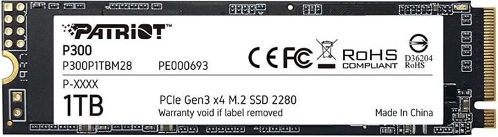 Productafbeelding Patriot P300 (1000 GB, M.2 2280)