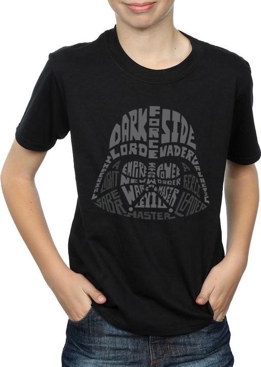 Immagine prodotto Star Wars Darth Vader Text Head Maglietta Ragazzi (116)