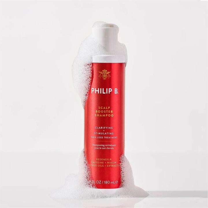 Actual product image Philip B. - Scalp Booster Shampoo (180 ml, Liquid shampoo)