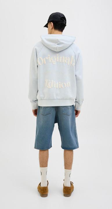 Produktbild Jack & Jones Rückenprint Kapuzenpullover Kapuzenpullover (XL)