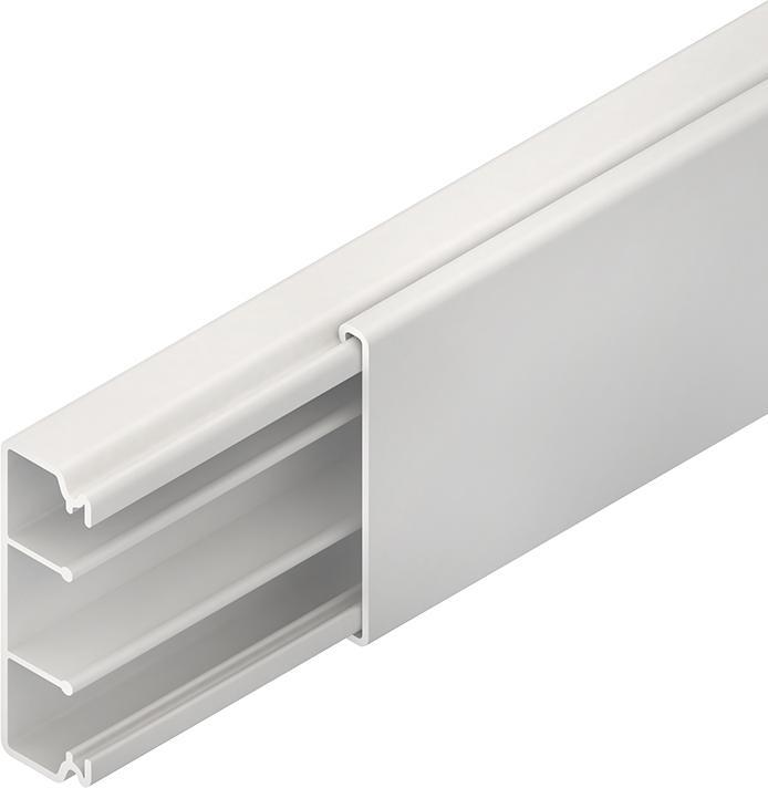 Actual product image Kleinhuis HKL HKL2052.6 HVAC trunking 20x50 cream white Ral 9001 HKL2052.6 (200 cm)