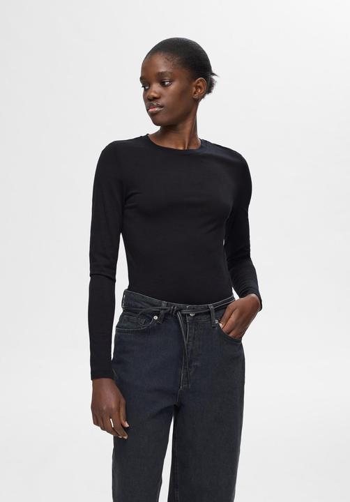 Produktbild Selected Femme 100% Woll Oberteil mit langen Ärmeln (XS)