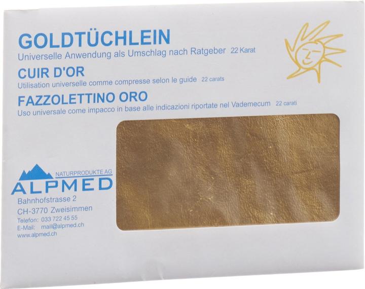 Produktbild Alpmed Goldtüchlein (1 Stück)