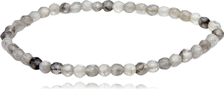 Leyda Grauquarz Armband (Farbstein)
