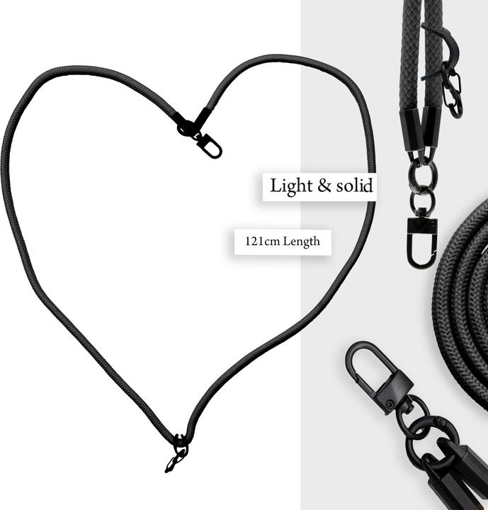 Actual product image Cadorabo Chain case for Motorola MOTO DROID MINI necklace cover adjustable