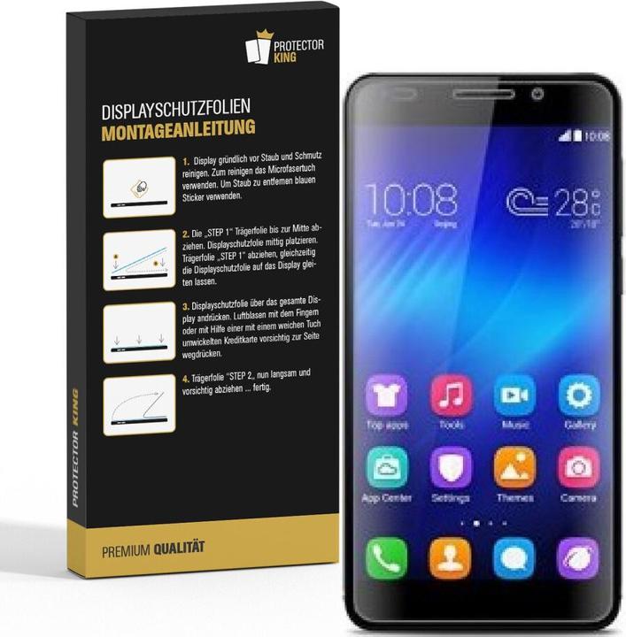 Produktbild Protectorking 2x Panzerfolie Anti-Shock HD Klar (2 Stück, Honor 6)