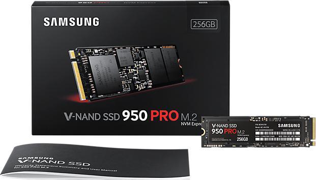 Produktbild Samsung 950 Pro (256 GB, M.2)
