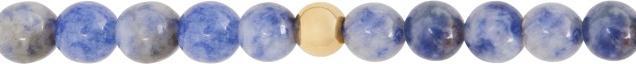 Produktbild HCA Echtsteinarmband Stones of nature - Blauer Sodalith (17.50 cm, Blauer Sodalith)