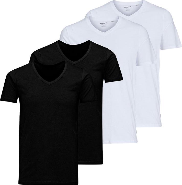 Immagine prodotto Jack & Jones Confezione da 4 gilet Jacbasic / camicia a maniche corte (L)