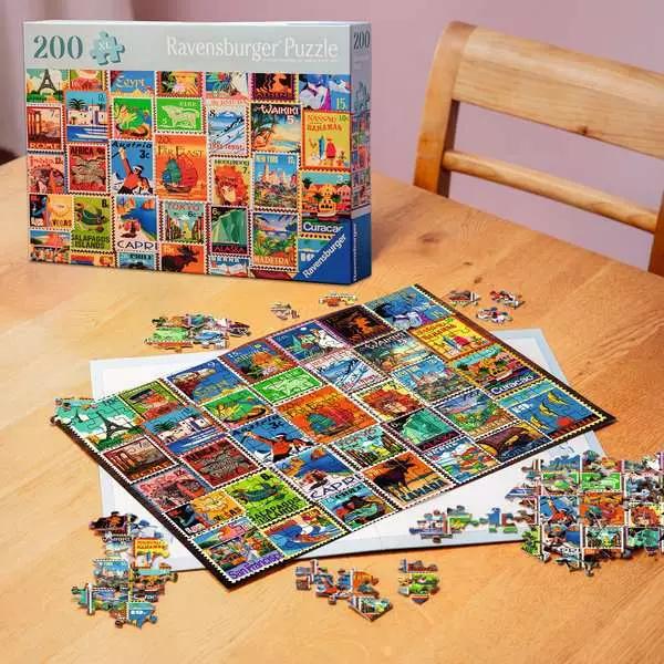 Produktbild Ravensburger Puzzle 12001371 - Briefmarken - Puzzle für ältere Menschen und Senioren, mit 200 extra (200 Teile)