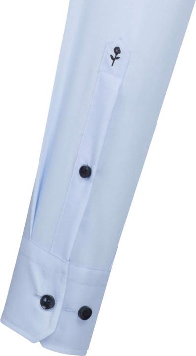 Actual product image Seidensticker Shirt Shaped Business Kent Patch12 light blue (43)