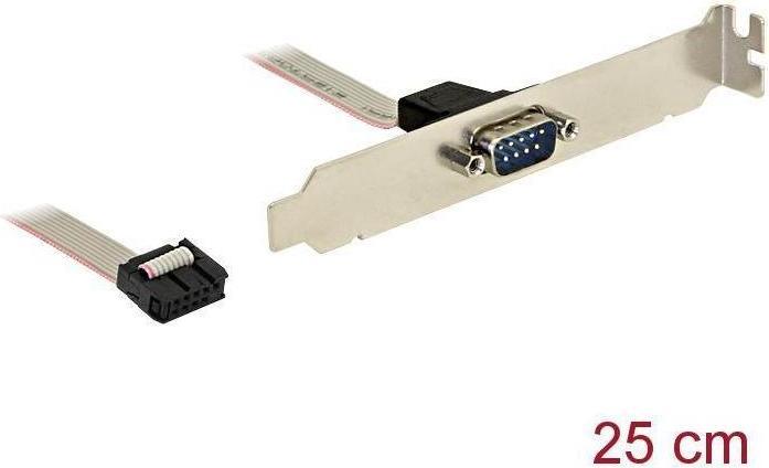 Image du produit Delock Seriel 1 ports série RS-232 Bracket (0.25 m)