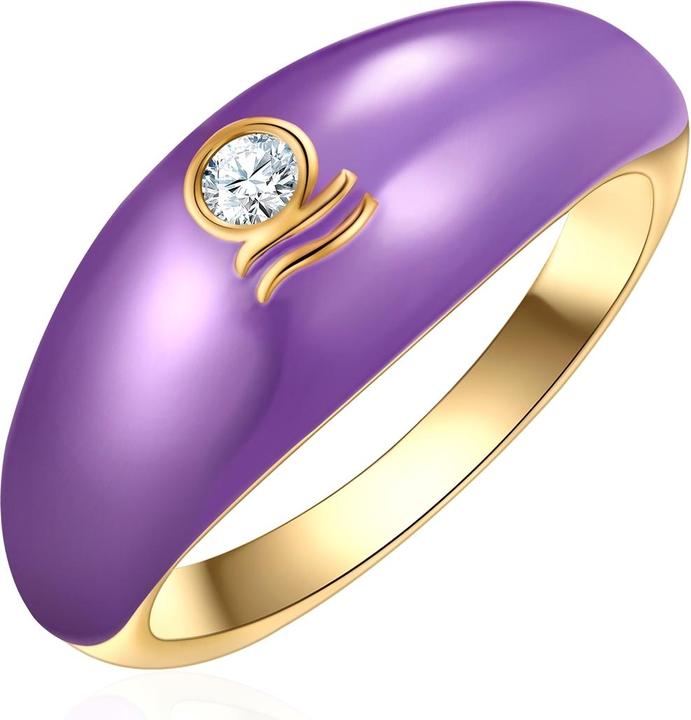 Produktbild Glanzstücke München Damen Ring Sternzeichen Waage - 35966 (48, 925 Silber)
