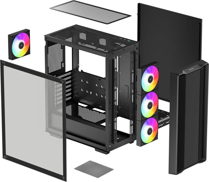 Actual product image Deepcool CC560 ARGB V2 bk (mATX, Mini-ITX)