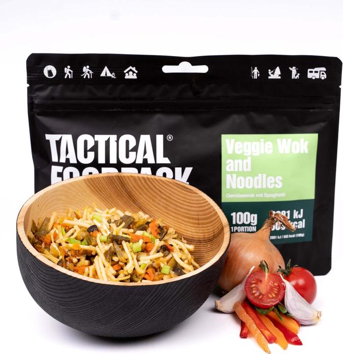 Image du produit Tactical Foodpack Wok et nouilles végétariens (100 g)