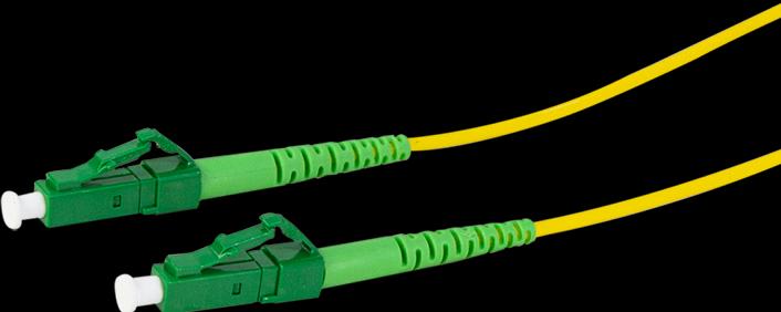 Produktbild LogiLink LWL Patchkabel, 2x LC-Simplex, OS2, 1,0 m, gelb (1 m)