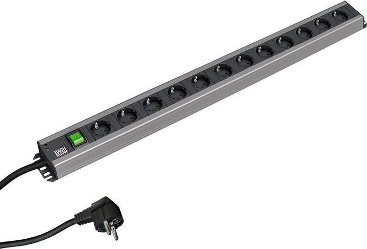 Actual product image Bachmann Extension cord (12 x, CEE 7/3, 2 m)