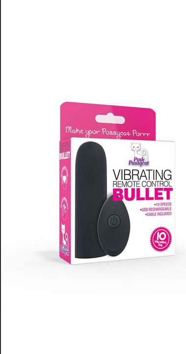 Image du produit Pink Pussycat Vibrating Remote Control Bullet