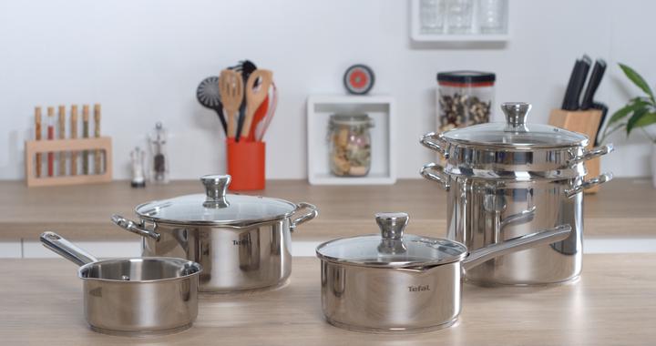 Produktbild Tefal Duetto Set (18 cm, Kochtopf, Edelstahl)