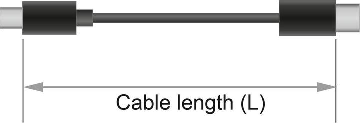 Produktbild Delock USB-Verlängerungskabel (0.50 m, USB 3.1)