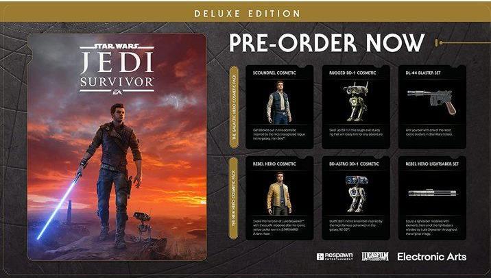 Image du produit EA Games Star Wars Jedi : Survivor Deluxe Edition (Xbox Series X, Multilingue)