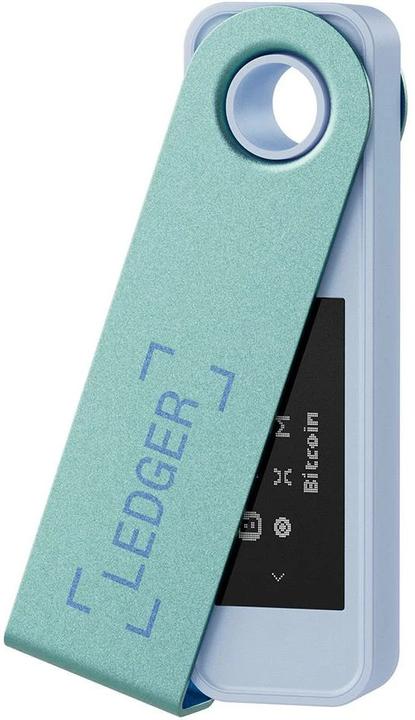 Actual product image Ledger Nano S Plus - Pastel Green (Litecoin, Bitcoin, Cardano, Ether, Dogecoin, TRON, Ethereum Classic, Monero, Ripple, Bitcoin cash, Stellar)
