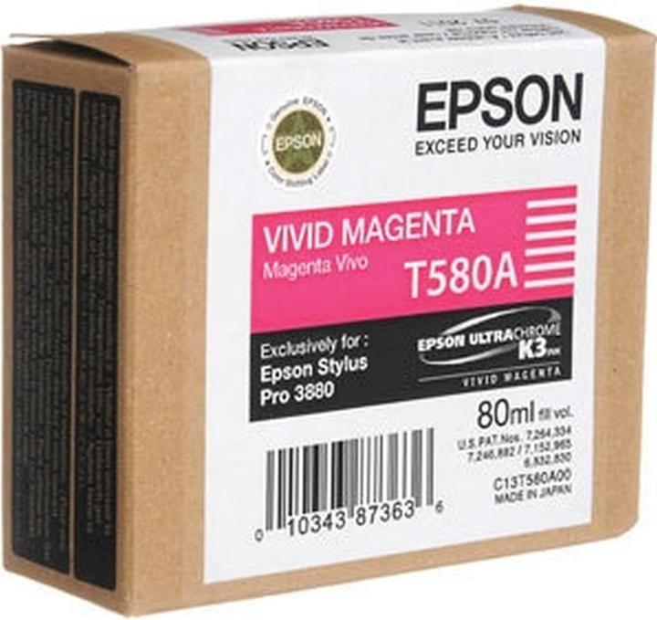 Actual product image Epson T580a (M)