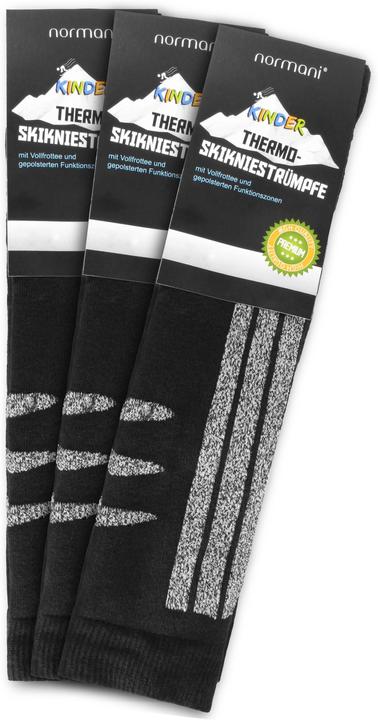 Actual product image Normani 3 pairs of thermal knee socks ski socks for children (pack of 3, 27 - 30)