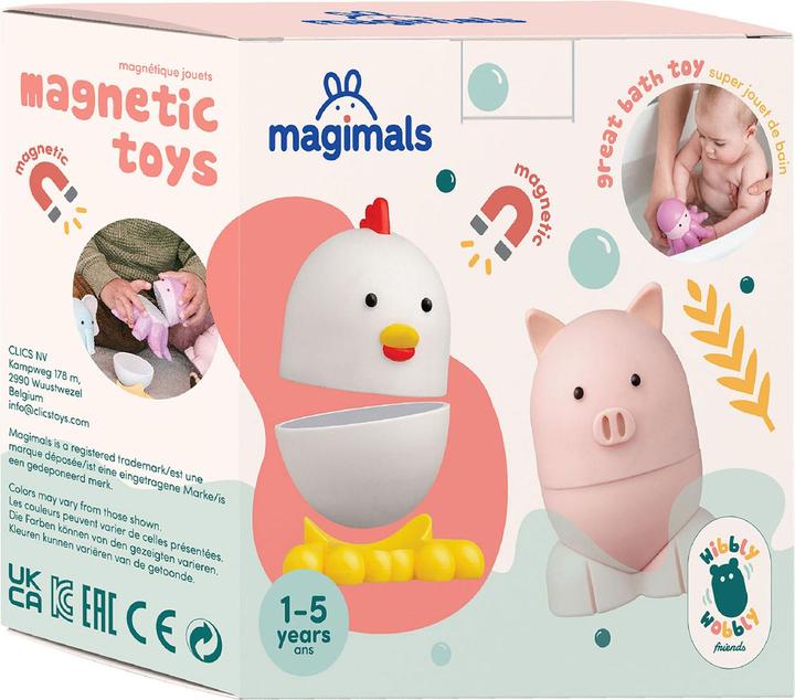 Productafbeelding Clics Magimals Wilby Wobly boerderij magnetisch speelgoed