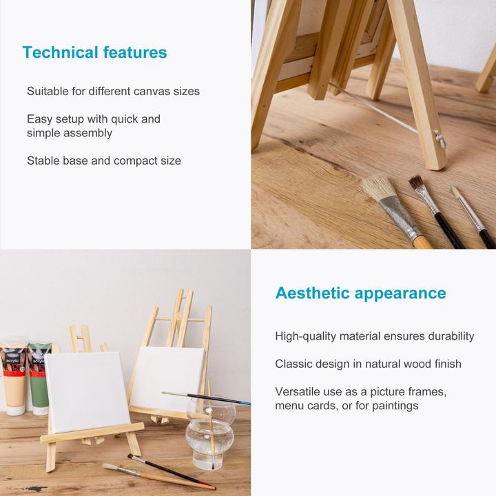 Actual product image Intirilife Table Easel Wood 18 x 30 cm