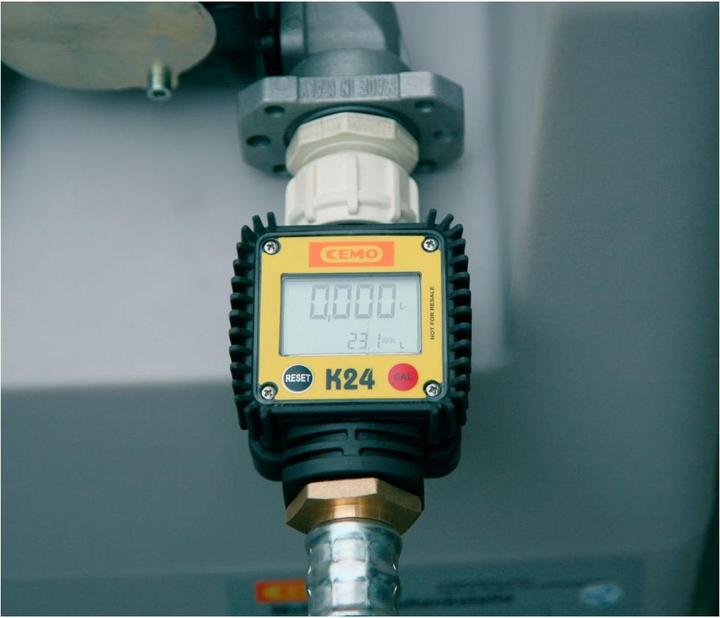 Actual product image Cemo Flow meter