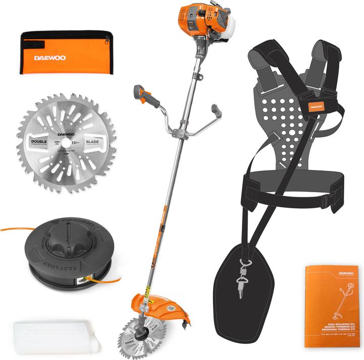 Actual product image Daewoo Power Products Petrol brush cutter (Trim line)