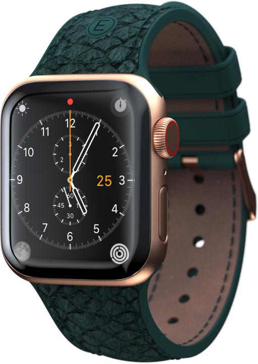 Actual product image Njord Jord Watch Strap For (40 mm, 41 mm, Vegan salmon leather, Silicone, Vegan Leather)