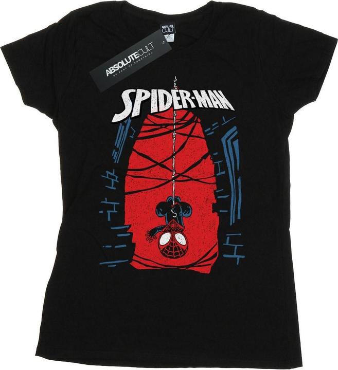 SpiderMan Hanging Sketch TShirt (L)