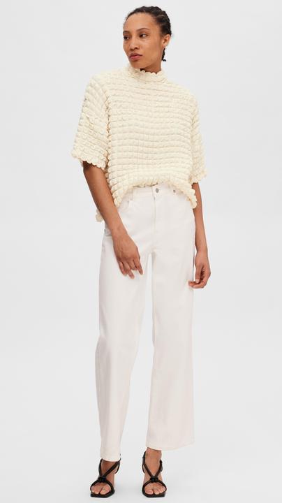 Immagine prodotto Selected Femme Top con struttura e maniche corte (XL)