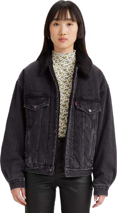 Actual product image Levis Womens/Ladies 90's Sherpa Trucker Jacket (36)