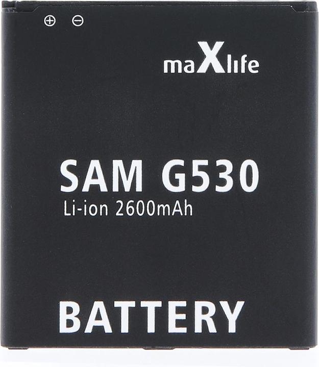Maxlife batterie pour Samsung Galaxy Grand Prime G530 / J3 2016 / J5 J500 / EB-BG530BBE 2600mAh