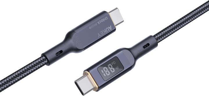 Image du produit Aukey USB C — USB C (1.80 m, USB 2.0, 100 W)