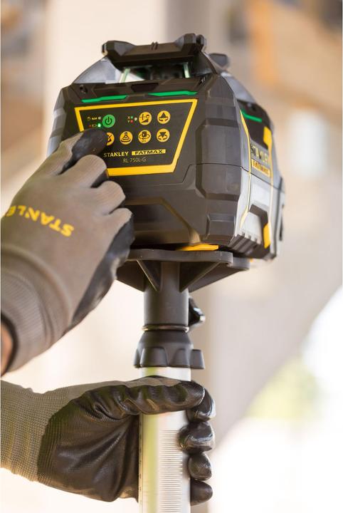 Actual product image Stanley Fatmax rotating laser