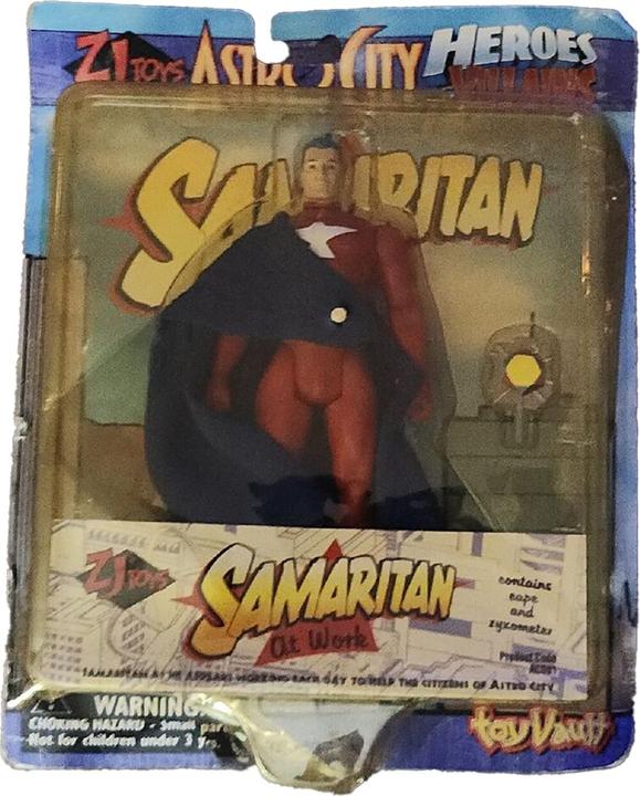 Actual product image ToyBiz Astro City Hereos Villians Samaritan at Work Action Figure