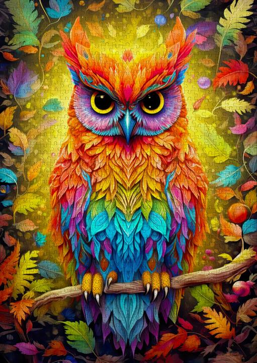 Produktbild Enjoy Puzzle Puzzle 1000 Teile - Herbstliche Eule (1000 Teile)