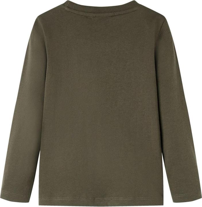 Immagine prodotto VidaXL Camicia da bambino a maniche lunghe kaki 140,Materiale: 100 (140)