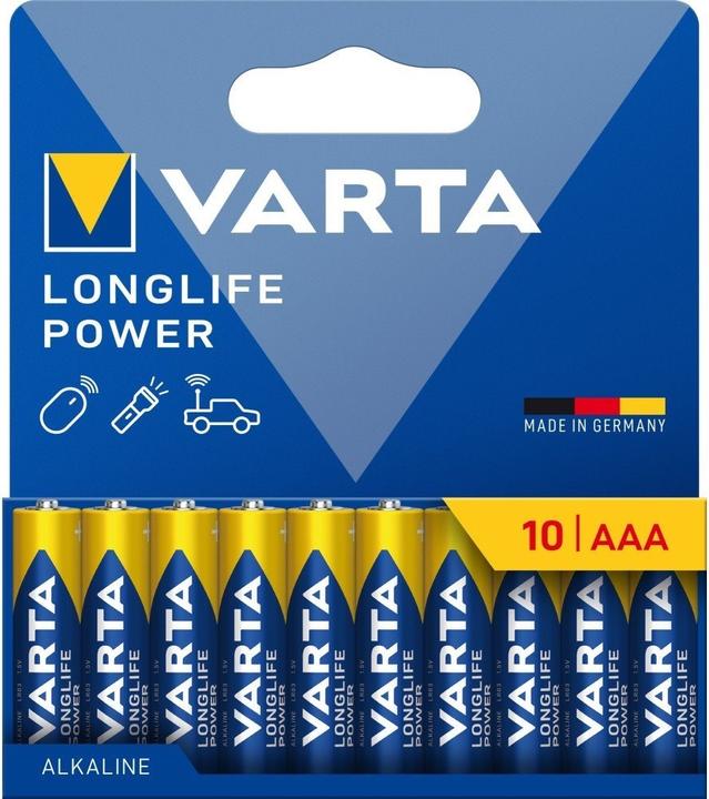 Image du produit Varta Pile LONGLIFE Power AA NOUVELLE (10 pcs, AA, 1500 mAh)