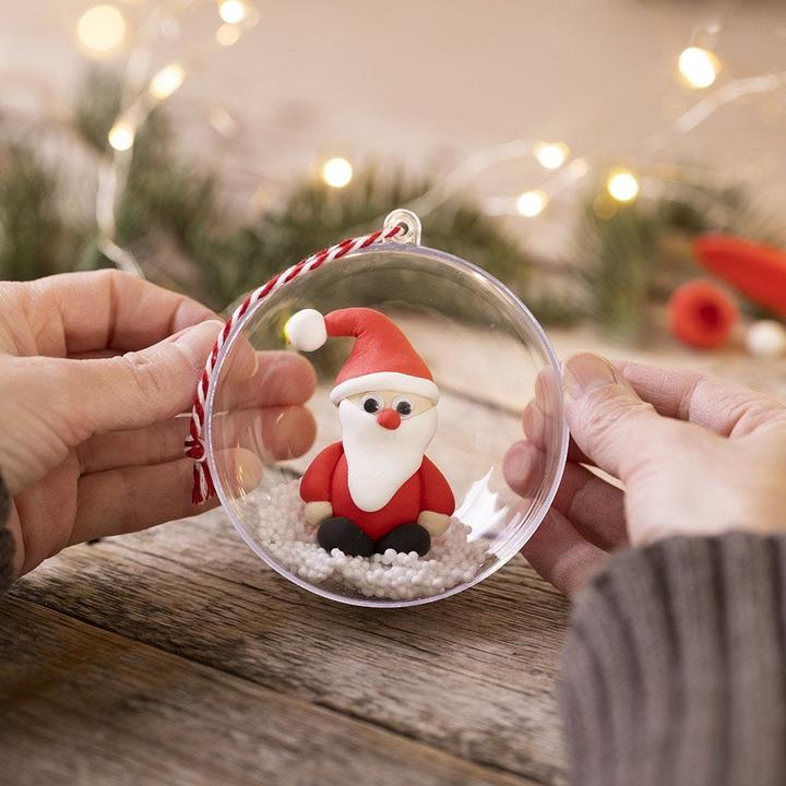 Produktbild Creativ Company Bastelset Weihnachtskugeln Modellieren